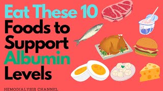 Eat This 10 Foods to Support Albumin Levels [upl. by Waltner149]