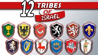 Heraldry amp Symbols of the 12 Tribes of lsrael in Europe [upl. by Htebizile]