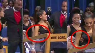 Ariana Grande Was Groped By A Pastor At Aretha Franklin Funeral [upl. by Mattias]