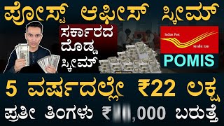 Earn Extra Income Every Month  2024 Post Office Scheme  Finance  Masth Magaa  Amar Prasad [upl. by Akemrehs]