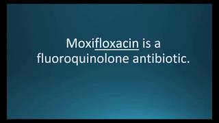 How to pronounce moxifloxacin Avelox Memorizing Pharmacology Flashcard [upl. by Sidney]