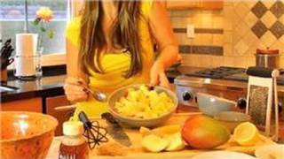 Healthy Recipes  Lemon Ginger Fruit Salad [upl. by Nyraf]