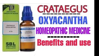 Crataegus oxyacantha homeopathic medicine benefits [upl. by Leede440]