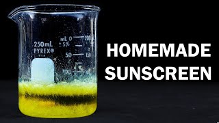 Making sunscreen from scratch [upl. by Gaven609]