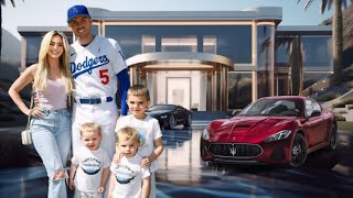 Freddie Freeman Lifestyle 2024 Family Net worth wife Education Cars House Career Biography [upl. by Yasibit]