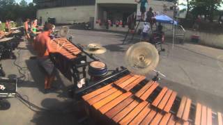 Santa Clara Vanguard 2014 Marimba Cam [upl. by Kunin242]