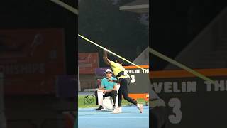 Javelin Throw shorts trackandfield jdfilms2309 sports javelinthrow athletes athletics [upl. by Alrac]