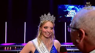 Interview Manon Verbrugghe Miss Grace Benelux 2024 missgracebenelux [upl. by Elay]