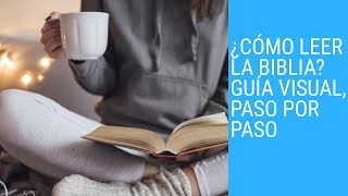 ¿CÓMO LEER LA BIBLIA GUÍA VISUAL PASO POR PASO [upl. by Eatnoj90]