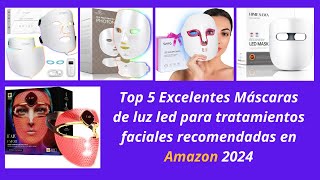 TOP 5 EXCELENTES MASCARAS DE LUZ LED PARA TRATAMIENTOS FACIALES RECOMENDADAS en Amazon 2024 [upl. by Ykcul240]