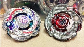 BATTLE Samurai Pegasis W105R2F VS Dark Knight Dragooon LW160BSF  Beyblade Zero G [upl. by Maggi613]