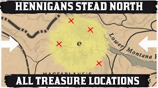 ALL Hennigans Stead North Treasure Location [upl. by Ttnerb122]