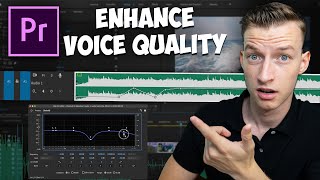 How To Make Your Voice Sound CINEMATIC in Premiere Pro 2023 [upl. by Aicilev]