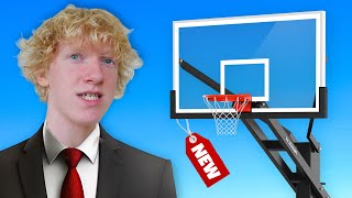 I Bought The World’s Best Basketball Hoop MEGA SLAM 72” REVIEW [upl. by Morez]