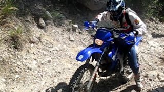 Enduro 50cc Extra Beta RR vs Yamaha DT mulattiera sassosa [upl. by Edas131]