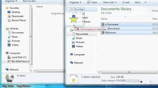 Windows 7 Tutorial Burning a CD or DVD Microsoft Training Lesson 68 [upl. by Pickford]