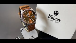 Under the Radar German Flieger Watch Tutima Grand Flieger Classic Brown [upl. by Ttelrahc]