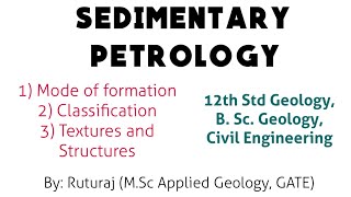 Sedimentary Petrology All basic [upl. by Oiram757]