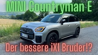 MINI Countryman E Der bessere iX1 Bruder [upl. by Hasin230]