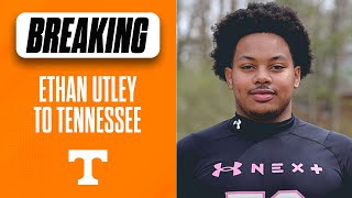 4Star DL Ethan Utley commits to Tennessee Vols amp explains why Rocky Top was the best fit I GBO [upl. by Archangel282]