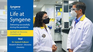 Life at Syngene Spotlight on Discovery Chemistry with Dr Santosh Kulkarni [upl. by Pul989]