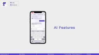 Inateck Scanner APP Demo  with AI Function [upl. by Cookie]