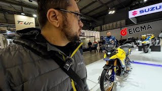 EICMA 2024 EP20 SUZUKI VSTROM MONSTRUEUX [upl. by Corrianne]