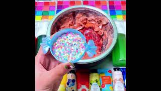 How To Make Soda Slime slime relaxingslime slimeasmr [upl. by Ahsurej894]