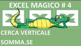 EM4 Planning settimanale con il CERCA VERTICALE excel in italiano [upl. by Sherwood]