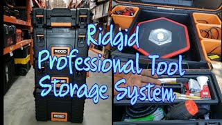 Ridgid Professional Tool Storage System  Auto Detailing [upl. by Amluz]