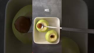 🍏 MANZANA ASADA en 10 minutos al microondas La manera más rápida de hacer esta receta [upl. by Skilken]