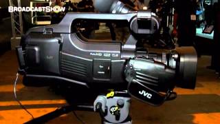 JVC GYHM70 at NAB 2013 [upl. by Atlas]