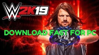 WWE 2K19 FOR PC DOWNLOAD FAST [upl. by Kuehnel]