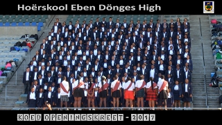 Koed 2017  Hoërskool Eben Dönges [upl. by Oicatsana510]