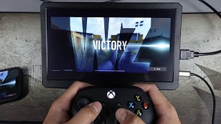 POV Call of Duty Warzone Mobile on 108quot 720P 60Hz Portable Monitor with Controller 2024 [upl. by La Verne]