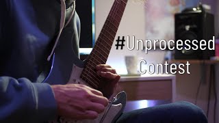 Unprocessed  Guitarsolo Contest  sansawm unprocessedcontest [upl. by Ahsaeyt]