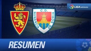 Resumen de Real Zaragoza 10 CD Numancia [upl. by Howzell]