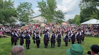 78th Fraser Highlanders  Grade 1 Medley  Glengarry Highland Games 2024 [upl. by Rugg413]