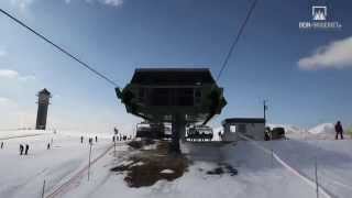 Skigebiet Feldberg Fahrt mit der Feldbergbahn Seebuck [upl. by Enid276]