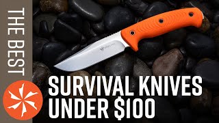 Best Budget Survival Knives Under 100 [upl. by Adnuhs]