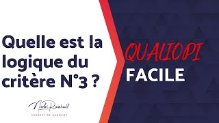 Qualiopi  comprendre le critère 3 du référentiel qualité de certification [upl. by Anawit53]