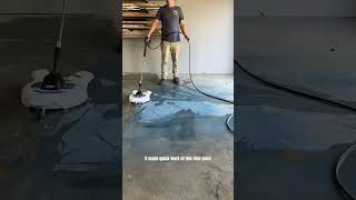 HART 3000 PSI Pressure Washer and 12quot Surface Cleaner taking on blue paint shorts pressurewashing [upl. by Toms]