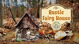 Fairy House Build  Stone walls  Time lapse [upl. by Naleek]