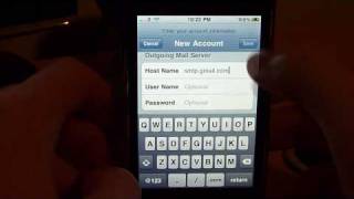 How to Setup Gmail on the iPhone 54S43G3GS using IMAP by Product Feedback [upl. by Marmaduke]