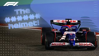 Ricciardo amp Tsunoda DRAMA And The Best Team Radio  2024 Bahrain Grand Prix  Paramount [upl. by Zucker]