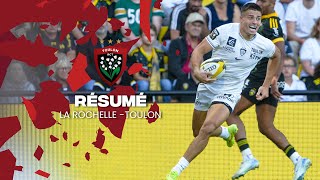 Le résumé de La Rochelle  Toulon  Top 14 202425 J1 [upl. by Yllehs486]