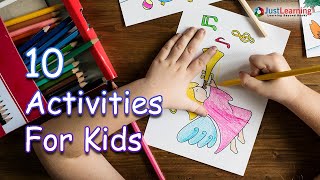 Extracurricular Activities For Kids  Just Learning 10 Activities [upl. by Eneluqcaj]