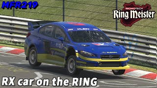 Ring Meister Series  Subaru WRX STI  Nürburgring Nordschleife  iRacing Rallycross on Road [upl. by Benildas]