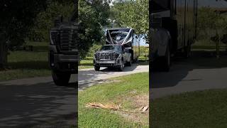 GMC 3500 HD Ultimate Denali gmc towing rvlife [upl. by Ginnie903]