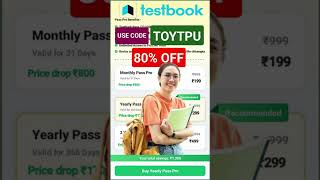 Testbook pas pro couponTest book coupon code [upl. by Theall]